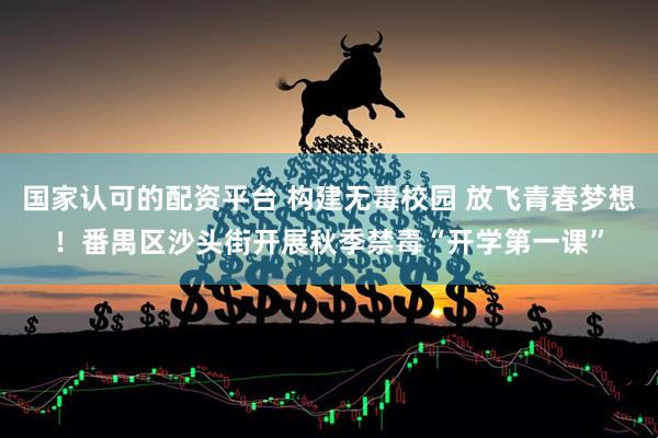 国家认可的配资平台 构建无毒校园 放飞青春梦想！番禺区沙头街开展秋季禁毒“开学第一课”